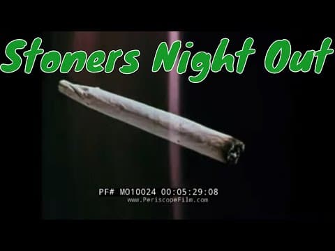 "STONER'S NIGHT OUT" 1970s NCADI ANTI-MARIJUANA AND DRUG USE & ABUSE PSA COMPILATION MO10024