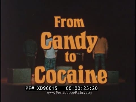“ FROM CANDY TO COCAINE ” 1986 ANTI-DRUG USE & ADDICTION EDUCATIONAL FILM XD96015