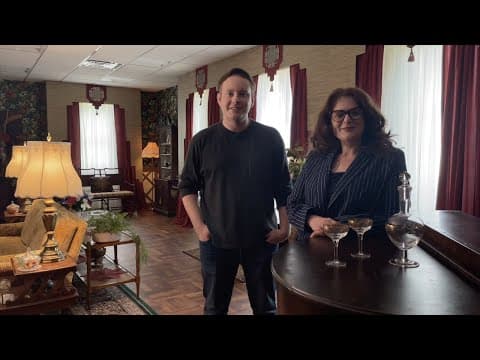 James Evans and Amy Gaipa on "Dirty Rhetoric" film - Interesting People on Long Island - 7/6/22