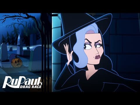 Michelle & The Draghouls 🧟♀️🎃👻 Original Animated Holiday Short | RuPaul’s Drag Race 👠✨