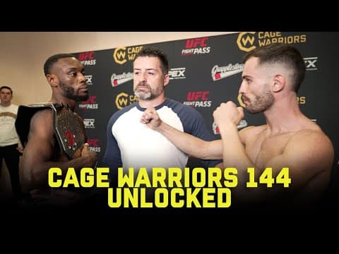 Cage Warriors Unlocked: CW 144