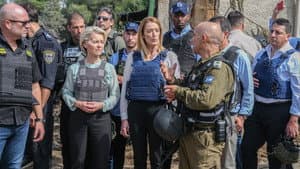 A brief visit to a war zone: a diplomatic blunder
