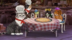Help Pizza Kitty! / Save the Tropical Fishie!