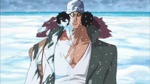Intense! Aokiji vs. Doflamingo!