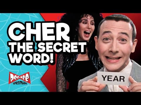 Cher the Secret Word: Pee-wee's Playhouse Christmas Special