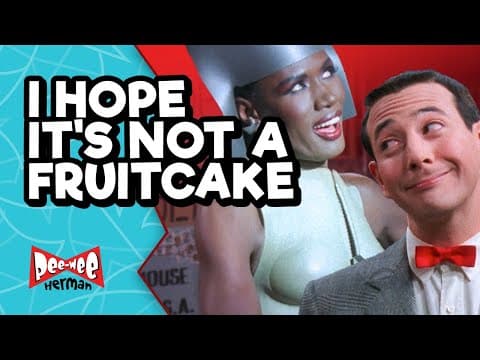 Grace Jones "Little Drummer Boy" on Pee-wee's Playhouse Christmas Special