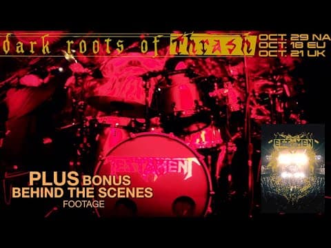 TESTAMENT - Dark Roots of Thrash (OFFICIAL TRAILER)