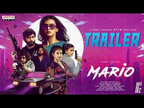 MARIO Trailer | Kalyanji Gogana | Hebah Patel, Anirudh Sreevatsav| Rakendu Mouli