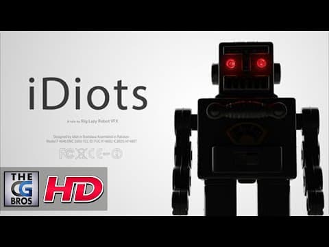 CGI VFX Animated Short : "iDiots" - A tale by Big Lazy Robot VFX