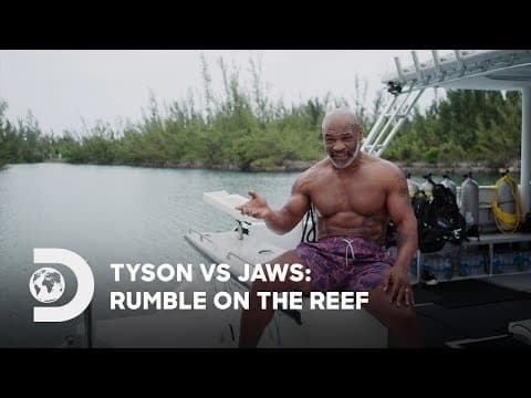 Mike Tyson Swims with Sharks | Tyson vs Jaws: Rumble on the Reef
