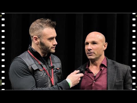 AEW Christopher Daniels Interview Northeast Wrestling Wrestlefest 26 2022 Vangeli Media