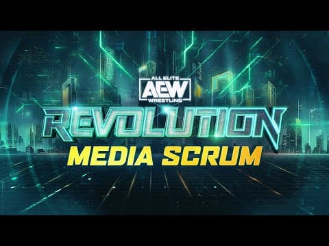 AEW Revolution Media Scrum