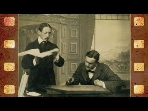 Santos Dumont Explaining His Air Ship to the Hon. C.S. Rolls (1901) | Doc. História | Reino Unido