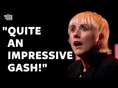 Maisie Adam JUST CAN'T RESIST Making This Joke... 😬😂 | Maisie Adam: Appraisal