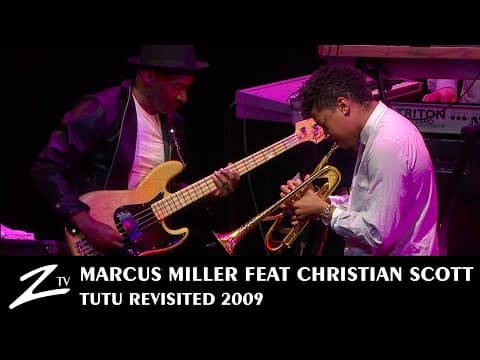 Marcus Miller - Tutu Revisited feat Christian Scott - Hannibal - 2009 LIVE HD