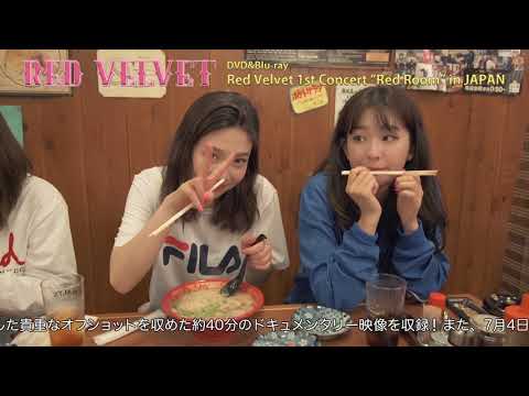 Red Velvet / DVD&Blu-ray「Red Velvet 1st Concert “Red Room” in JAPAN」 Teaser