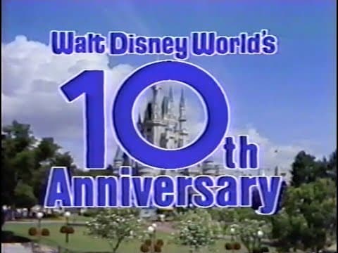 Walt Disney World's 10th Anniversary TV Special Highlights