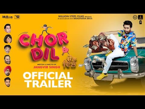 Chor Dil (Trailer) Jagjeet Sandhu | Jangvir Singh | Punjabi Movie 2024 | Movie In Cinema 25 Oct