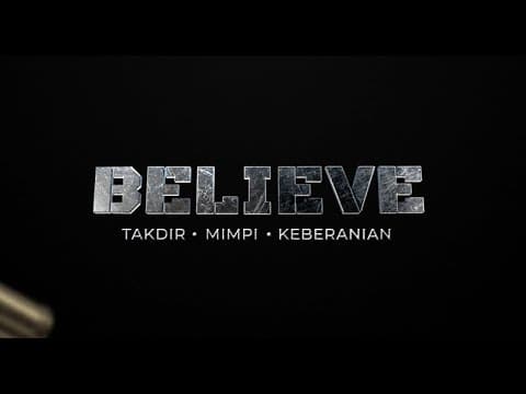 Film laga perang terbesar di 2025 "BELIEVE: Takdir, Mimpi dan Keberanian"