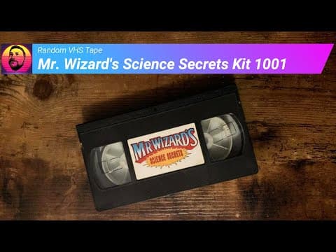 Random VHS Tape: Mr. Wizard's Science Secrets Kit 1001