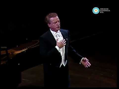 Concierto del MAESTRO ALFREDO KRAUS en el teatro Colón de Buenos Aires (Año 1989 a los 62 años)