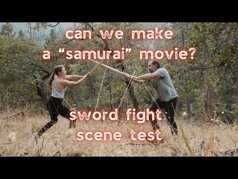 Samurai fight scene test