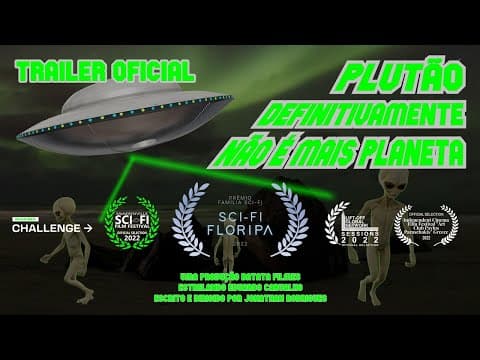 Plutão Definitivamente não é mais Planeta Trailer oficial