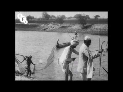 A Fishing Party With the Maharajah of Kapurthala, India (1911)