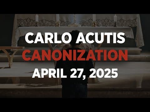 Carlo Acutis Canonization Date Announcement