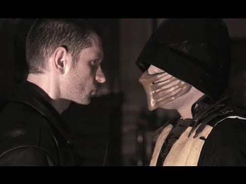Kano (Damien Colletti) meets Scorpion, Kitana, Shang Tsung in Mortal Kombat: Fates Beginning Movie 🦂