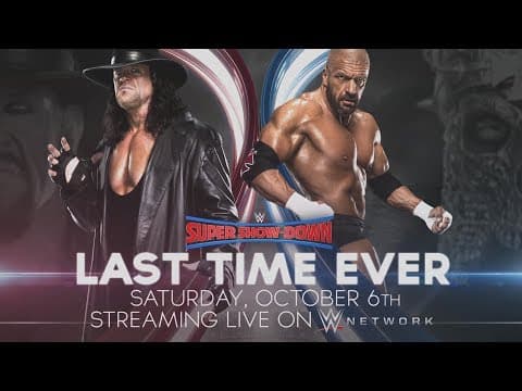 Triple H takes on The Undertaker for the last time ever at WWE Super Show-Down