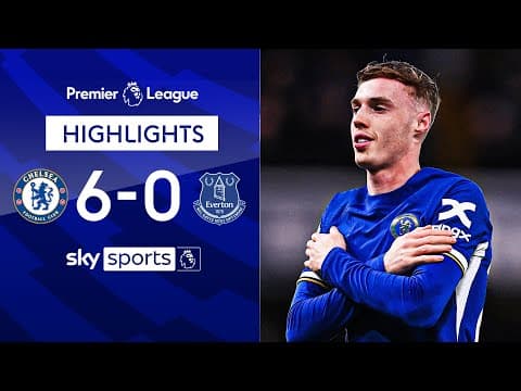 Chelsea 6-0 Everton - Premier League