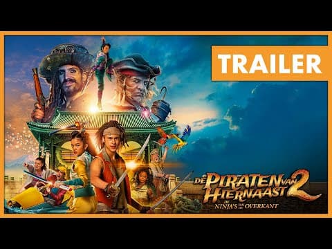 De Piraten van Hiernaast 2: De Ninja's van de Overkant trailer (2022) | 20 april in de bioscoop 🏴☠🦜